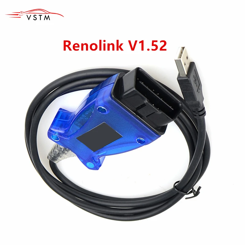 Профессиональный программатор ЭБУ Renolink V1.52 для ключ/Подушка