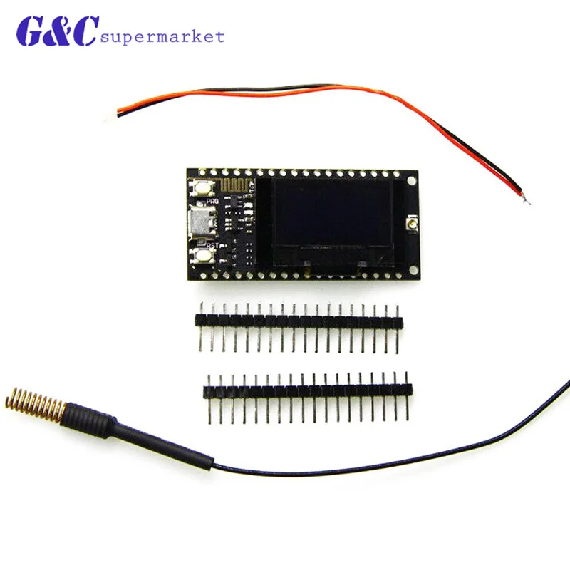 ESP8266 WIFI чип 0 91/0 96 дюйма OLED дисплей NodeMcu модуль для Arduino diy электроники | Электронные