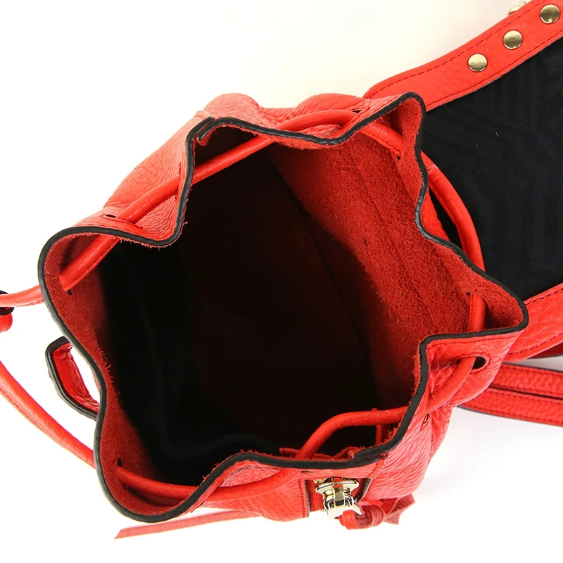 Подлинный оригинальный и новый роскошный рюкзак REBECCA MINKOFF без подкладки женские