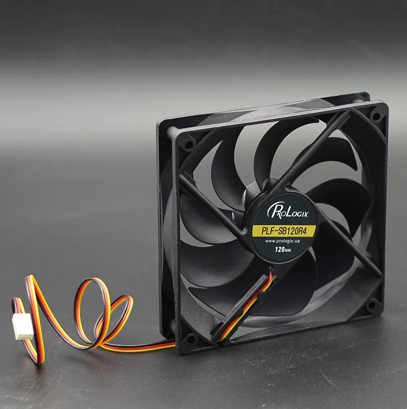 DC 12 В для Bitcoin Miner мощный чехол для сервера осевой вентилятор охлаждения для компьютера/ПК 12 см 3pin высокоскоростной 120 мм кулер для воды
