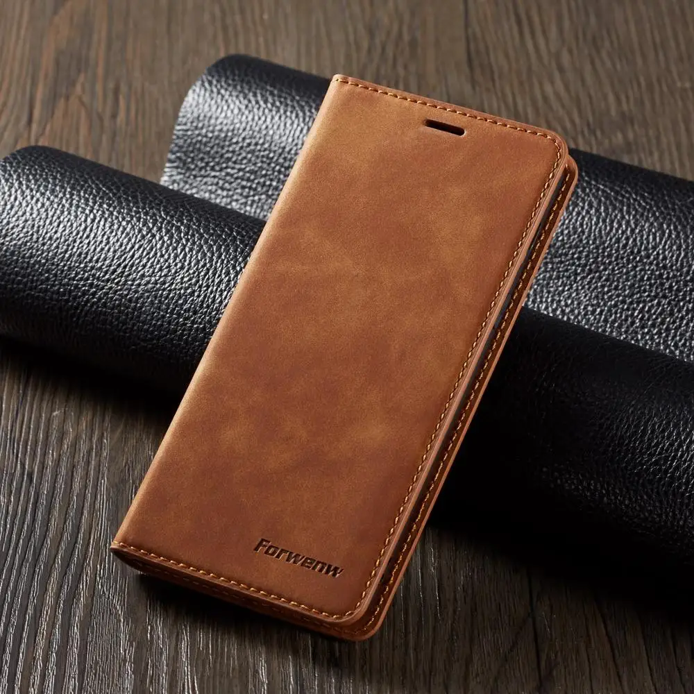 Роскошный кожаный чехол на магнитной застежке для Samsung Galaxy A6 A7 A8 2018 J4 J6 Plus телефона