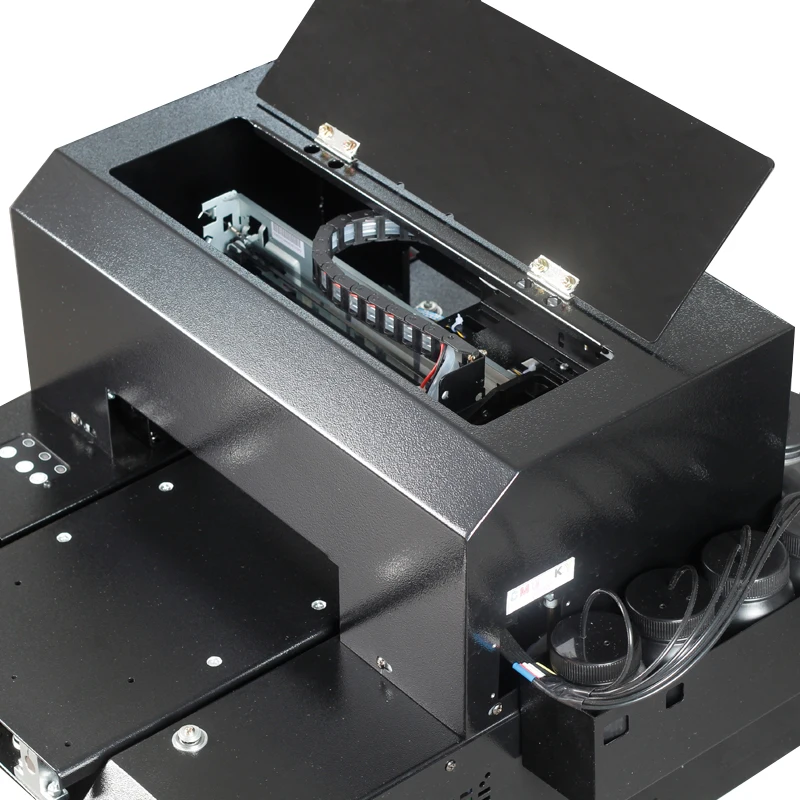 Маленький УФ принтер пьезоструйная технология печатающей головки Epson возможна