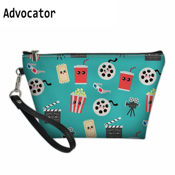 

ADVOCATOR Cartoon Movie Printing PU Zipper Make Up Storage Bags for Women Toiletry Bag Travel Organizer Necessaire Feminina