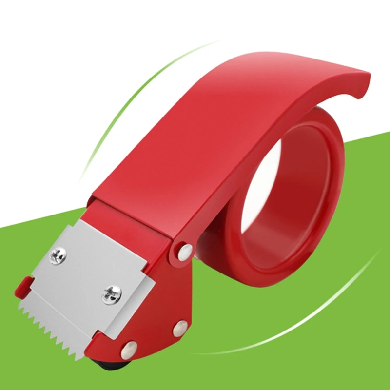 

Sealing Packer Tape Dispenser Packaging Parcel 60mm Width Roller Cutter Holder U4LD