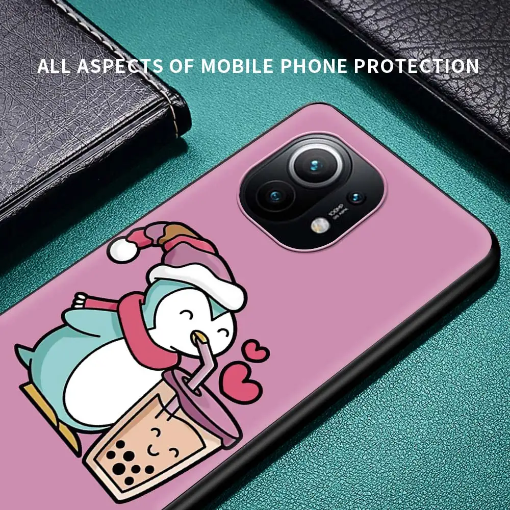 

Cartoon Penguin Frog Owl Case For Xiaomi Poco X3 NFC 6.67 inch Silicone Cover For Mi 11 Note 10 Lite 10T Pro 5G 9T Phone Coque