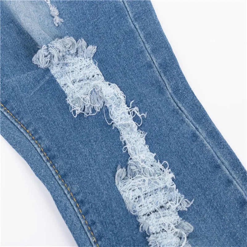 

Women Summer Jeans Trousers Denim Blue High Wait Stacked Pants 2021 Women Clothing Streetwear Jeans Fashion Trousers Vintage