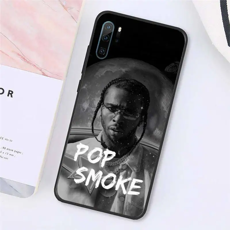 

American Pop Smoke rapper Phone Case For Huawei honor Mate P 10 20 30 40 Pro 10i 9 10 20 8x Lite Y91C V17 6.38 6.44