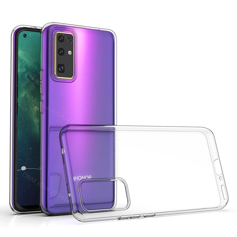 Прозрачный чехол на 360 градусов для Huawei Honor X10 X 10 Max Lite 5G чехол для телефона прозрачный мягкий чехол из ТПУ HonorX10 10X ударопрочный чехол-гель