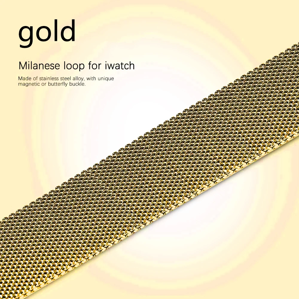 magnetic Loop Bracelet For Apple watch 44mm 40mm 38mm 42mm Series 7 SE 6 5 4 3 Stainless steel belt correa iWatch band 41mm 45mm