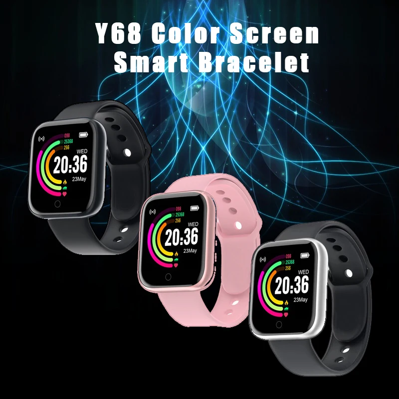 

Smart Watch Men Women Blood Pressure Monitor Smart Fitness Bracelet Kids Watches for Apple Xiaomi Android D20