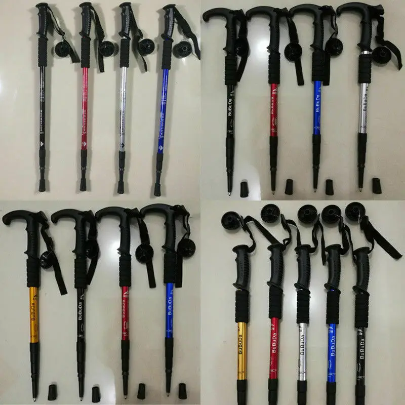 Светильник Hking трости Регулируемый Алюминий трекинговые палки альпинистские