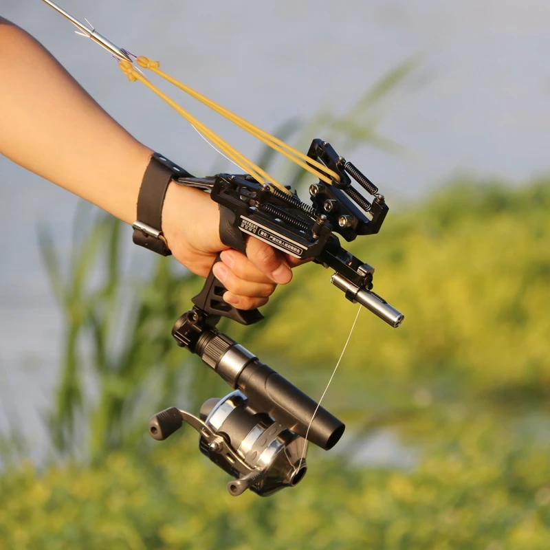 Мощный набор рогатки профессиональная Рогатка для рыбалки охоты катапульта на