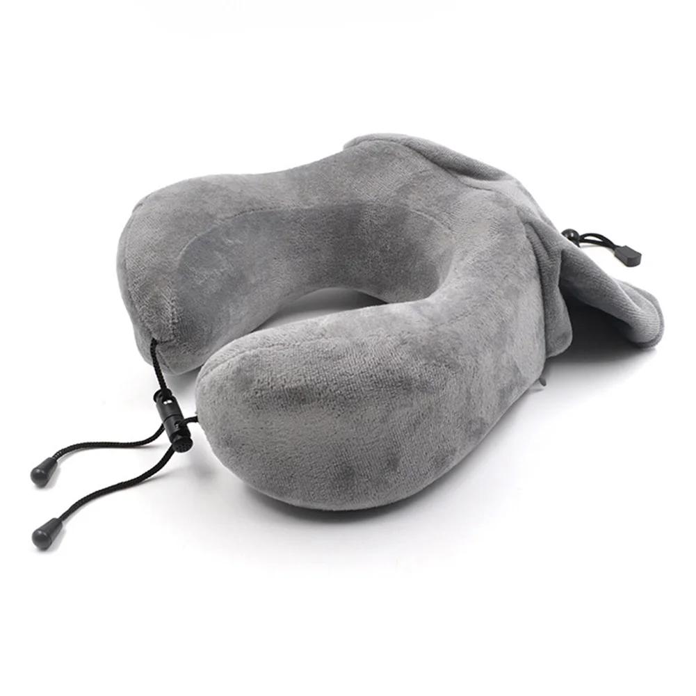 

Портативная мягкая U-образная Регулируемая дорожная подушка из моющейся пены с эффектом памяти