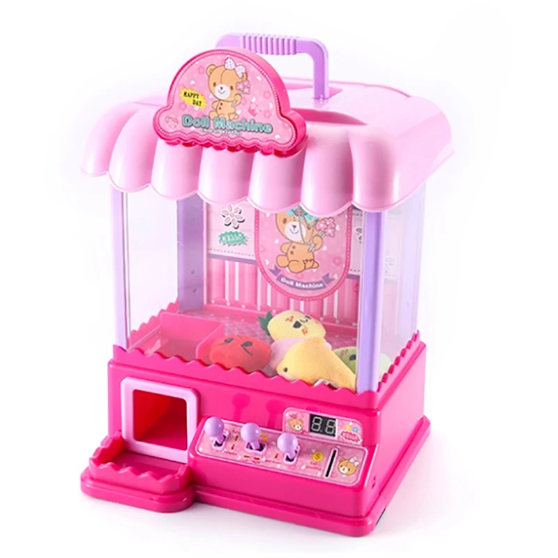 Лидер продаж новый игровой автомат игрушечный домик для захвата кукол мини