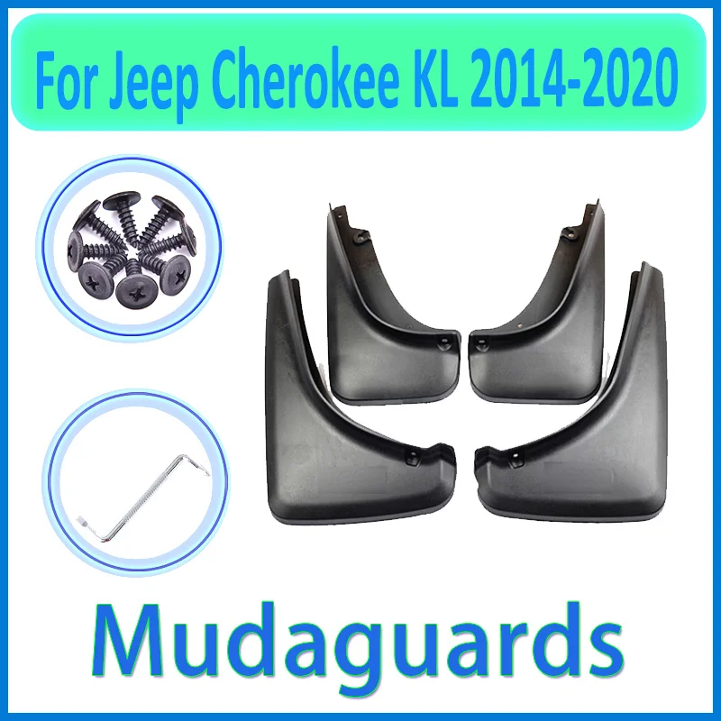 Брызговики для Jeep Cherokee KL 2014 ~ 2020 2015 2016 2017 2018 2019 5-го крыла брызговики автомобильные