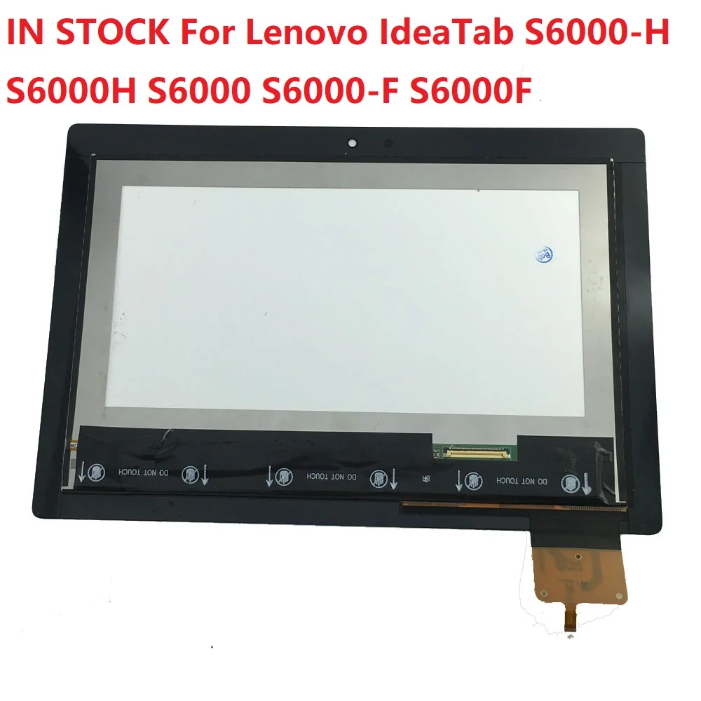 ЖК дисплей в сборе для Lenovo IdeaTab S6000 H S6000H F S6000F сенсорный экран дигитайзер