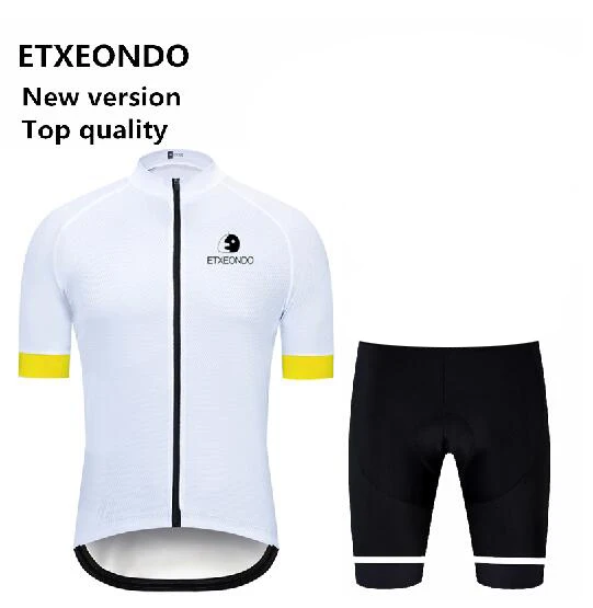Новая версия! Профессиональная одежда для велоспорта Etxeondo, летний мужской костюм с коротким рукавом для велоспорта, Быстросохнущий комплект из Джерси для велоспорта, 7 цветов - Цвет: kits