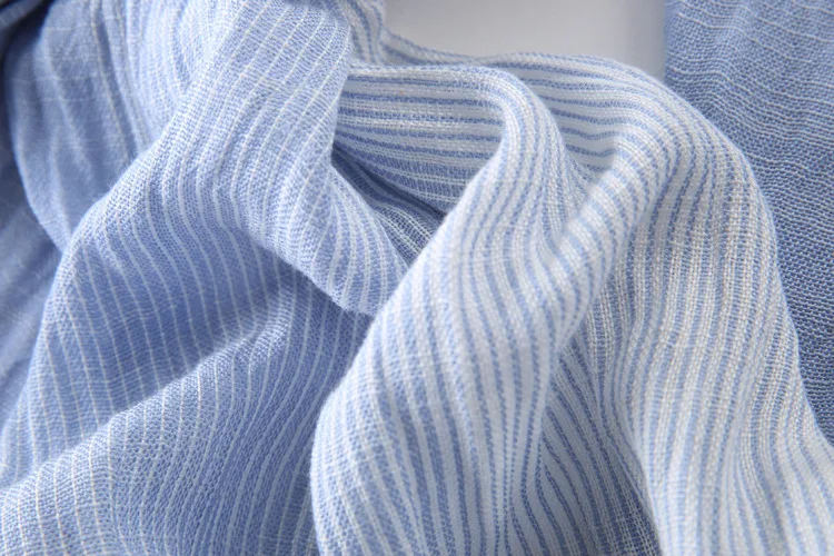 

75*205cm 2019 Wholesale Brand Winter Scarf Men Warm Soft Tassel Bufandas Cachecol Gray Plaid Woven Wrinkled Cotton Men Scarves