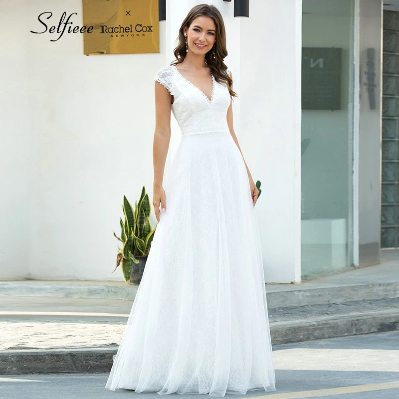 Женское прозрачное кружевное платье-трапеция элегантное кремовое платье макси