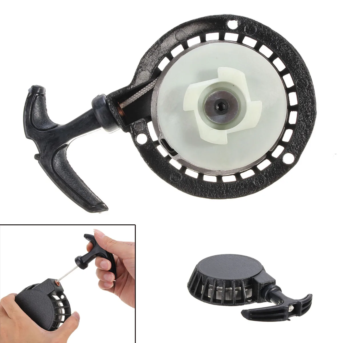 

Motorcycle Alloy Pull Start Recoil Starter For 47cc 49cc ATV Pocket Bike Mini Dirt Pit Bike Quads Minimoto Chopper Scoote