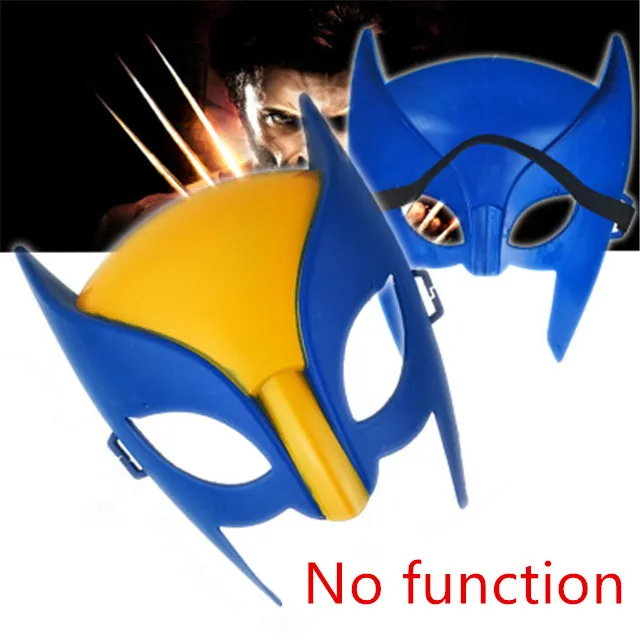 Wolverine Фигурки Человека-паука Marvel игрушки Мстители Железный человек Капитан Америка Человек-паук Маска перчатка Халка плащ косплей Хэллоуин - Цвет: Wolverine