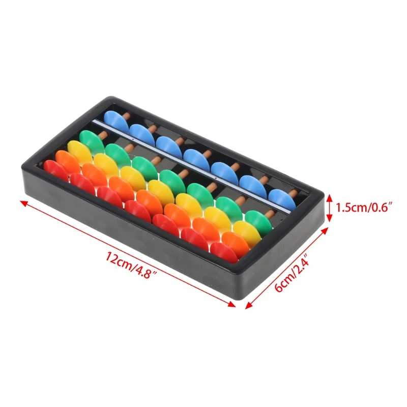 

Colorful Abacus Arithmetic Soroban Maths Calculating Tools Educational Toy