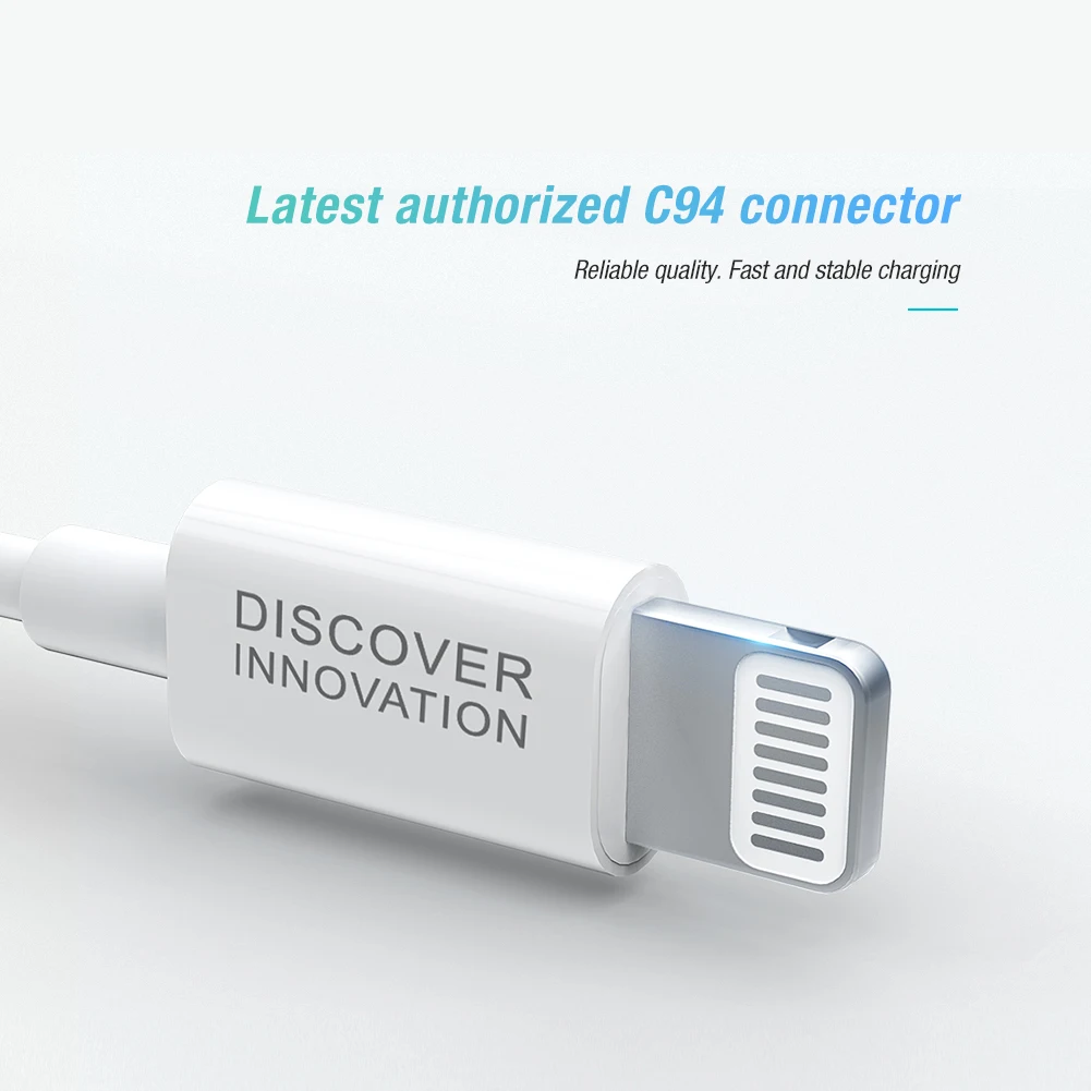 Nillkin Superspeed Usb кабель type-C для освещения 3A для iPhone X Xr Xs Max Быстрая зарядка с зарядным устройством type C PD для iPad Pro 10,5