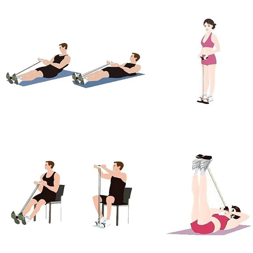 Эластичные латексные ленты для упражнений фитнес оборудование подходит