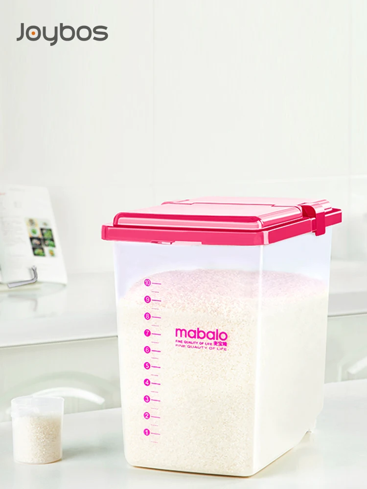 JOYBOS ведро для риса домашняя мука влагостойкий и герметичный резервуар воды с