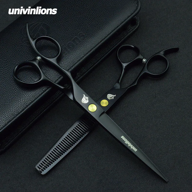7&quot Pet Dog Grooming Scissors Left Hand Hair Clippers Cat Shears Animals Straight Trimmer Toilettage Lefty | Красота и здоровье