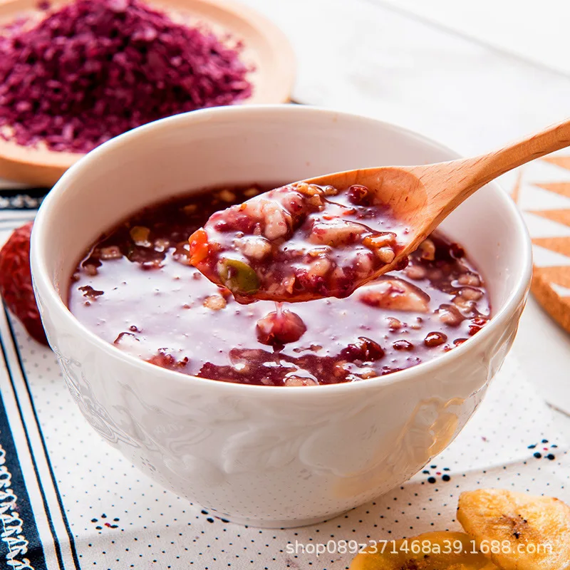 Фиолетовый картофель коньяк овсяная мука Замена порошок питательный завтрак