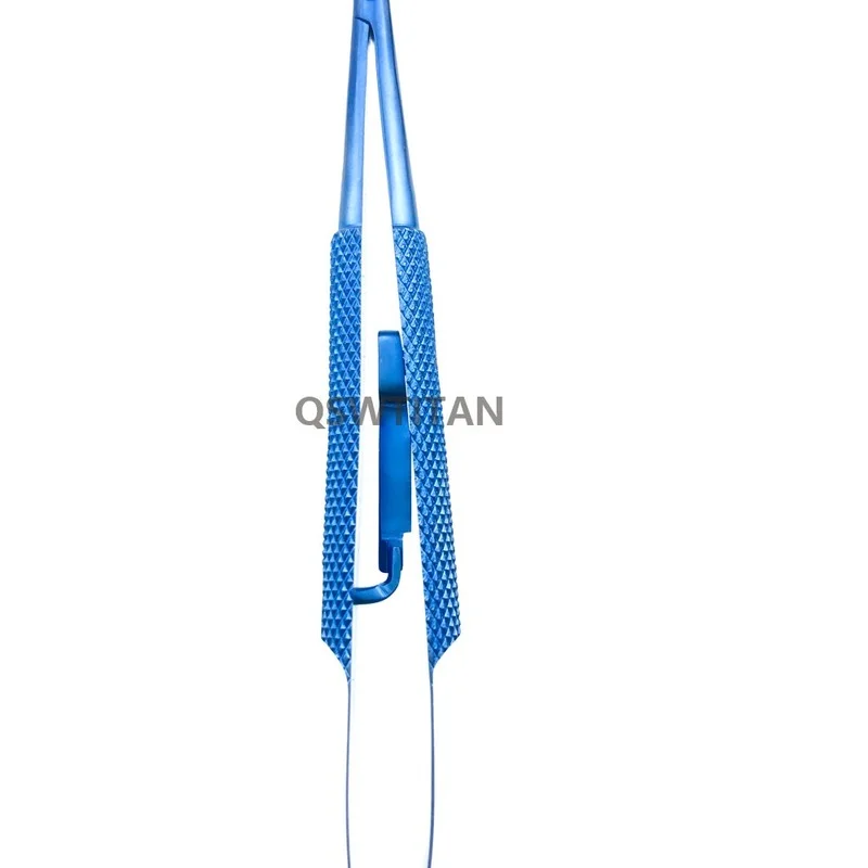 Barraquer Titanium alloy Needle Holder Without lock / With curved Ophthalmic surgical instrument | Красота и здоровье
