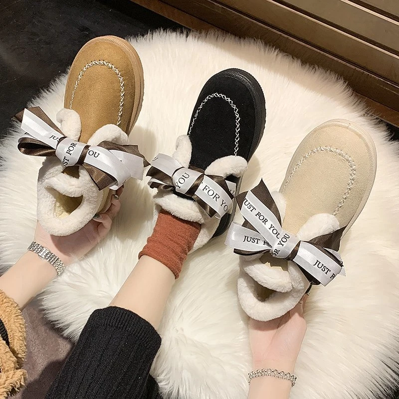 Women's Snow Boots Australia Platform Comfortable Winter Casual Women Boots Women Suede Warmth Ankle Boots Botas Mujer