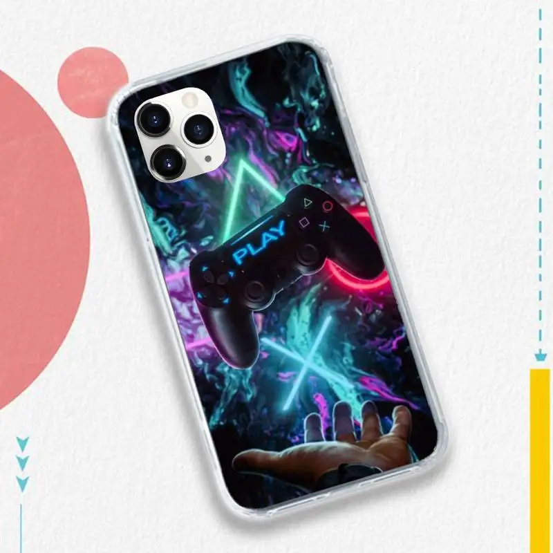 

fashion Game Play Station Phone Case for iPhone 11 12 pro XS MAX 8 7 6 6S Plus X 5S SE 2020 XR