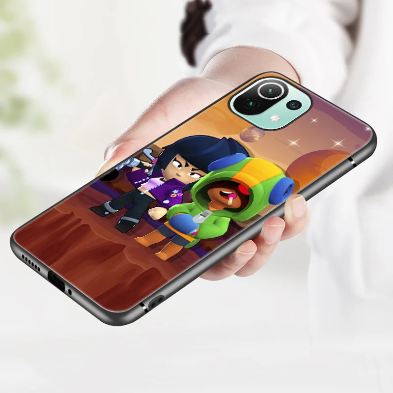 stars game clow phone case for xiaomi mi poco x3 nfc f3 gt m3 11i 11 ultra 10t pro a2 11 lite redmi k40 k20 7a black soft cover free global shipping