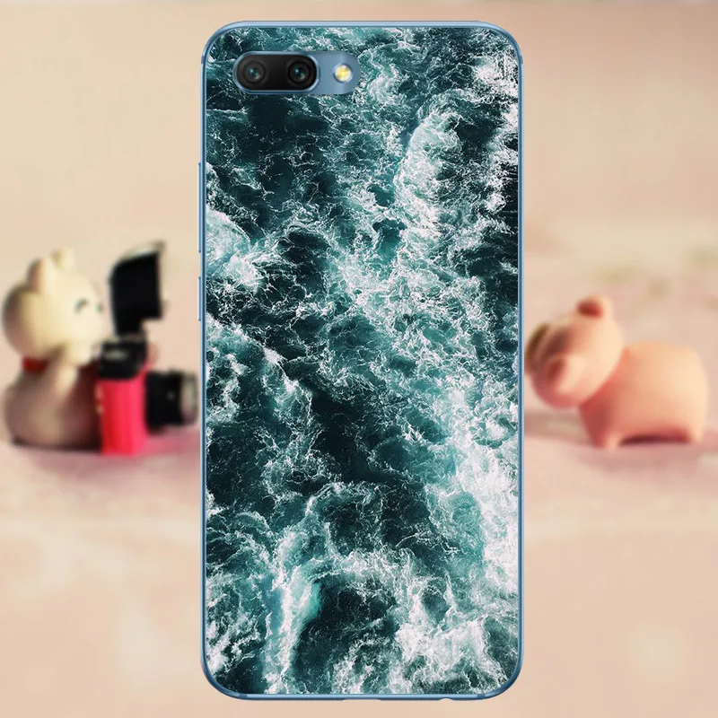 LHY CROWNPRO чехол для Honor 10 Funda, мягкий ТПУ чехол для Honor 10, силиконовый чехол для huawei Honor 10, чехол s Honor 10 Lite 10i Capa - Цвет: LHY