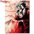 Набор для алмазной вышивки Yingbo 5D, квадратная Классическая Свадебная романтическая пара, декорация Мозаика Г.