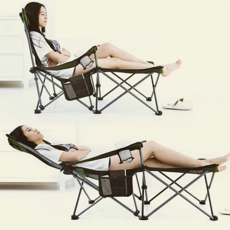 値段 オフィス家庭用ポータブル折りたたみベッドアウトドアキャンプラウンジチェアリクライニング折りたたみブレークビーチ釣り
