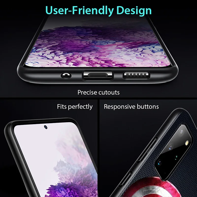 

Marvel Super Men Hero Iron Groot Spider for Samsung Galaxy A12 S20 FE Plus Ultra Note 10 Lite A91 A71 A51 A42 A21S 5G Phone Case