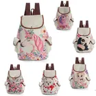 Рюкзак школьный для девочек-подростков, с принтом кота