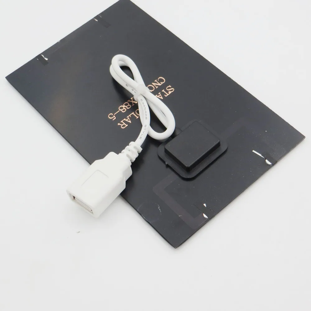 5 V 2 ватт Панели солнечные с USB поли Li Ion Батарея зарядное устройство Мощность банк