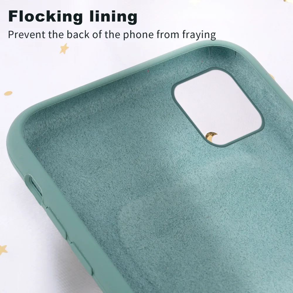 

Liquid Silicone Phone Case For IPhones 11 Pro Case Xs Max XR X 6 7 8 Plus Funda 2 In 1 Unqiue AirPods Case Holder Earphone Cover