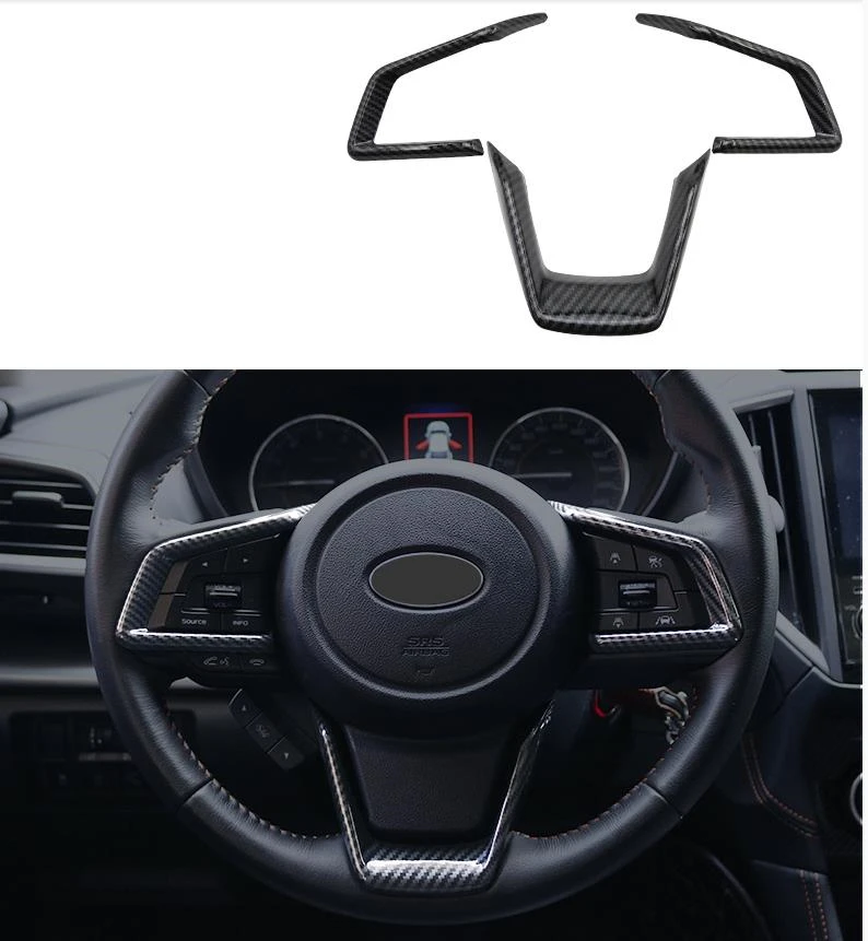 

Для Subaru XV 2018 2019 2020 2021, углеродное волокно, салон автомобиля, панель переключения передач, крышка, накладка, литьевая полоса, аксессуары