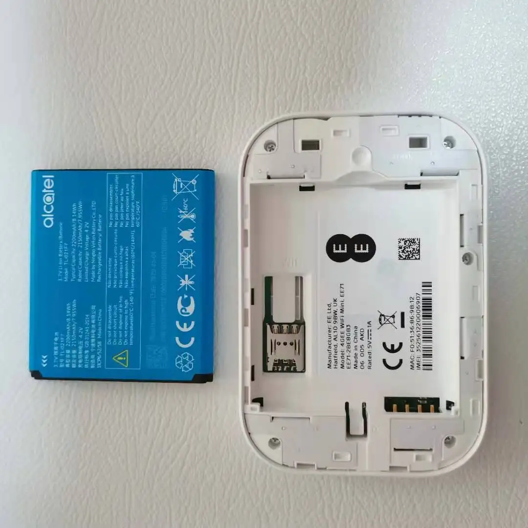 Новый портативный модем Alcatel EE71 Cat 7 300Mbps 4G LTE Mobile WiFi Hotspot 4GEE WIFI MINI 2021 | Компьютеры и