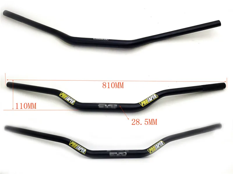 Руль для PRO Taper Pack Bar 1-1/" ручка бар колодки ручки Pit Pro гоночный Dirt Pit велосипед Мотоцикл CNC 28,5 мм адаптер