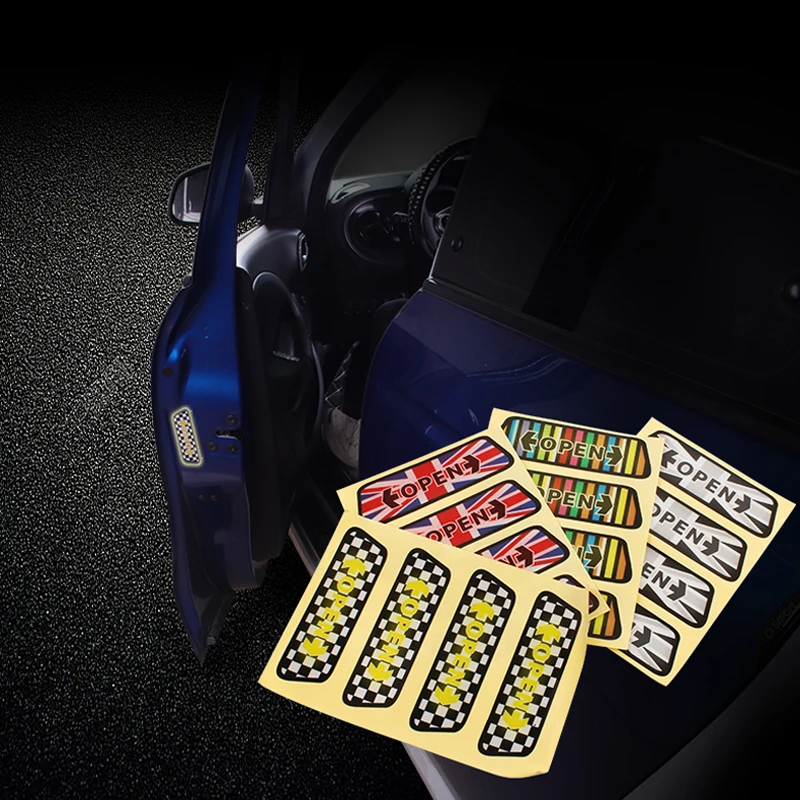 

Car Warning Driving Reflective Anti-Collision Stickers For Mercedes Smart 450 451 453 Fortwo ForFour Car Accessories Exterior