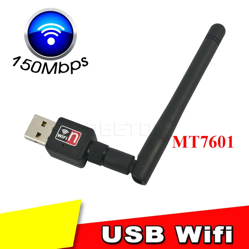 Kebidu MT7601 USB Сетевая карта 150 Мбит/с беспроводной Wi Fi адаптер компьютерная LAN Карта