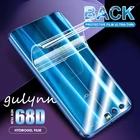 Защитная пленка 68D для задней панели Huawei Honor 8X, 9X, 10, 20, i Lite Pro, Nova 6, 7, 5i, 5T, мягкая Гидрогелевая защитная пленка