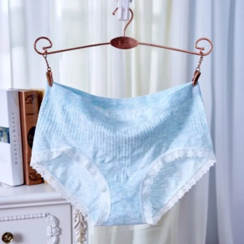 Сексуальное нижнее белье кружевные дышащие трусики в форме треугольника со