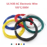 ul1430 pvc tinned copper stranded cable hightemperature irradiation ac electronic wire 300v 105%e2%84%83 16 18 20 22 24 26 28awg